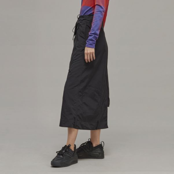 Y-3 Jupe En Nylon Froissé Adidas
