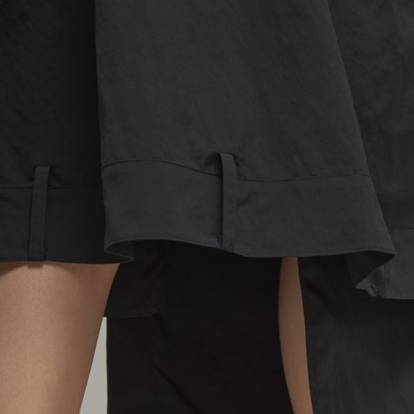 Y-3 Jupe En Nylon Froissé Adidas