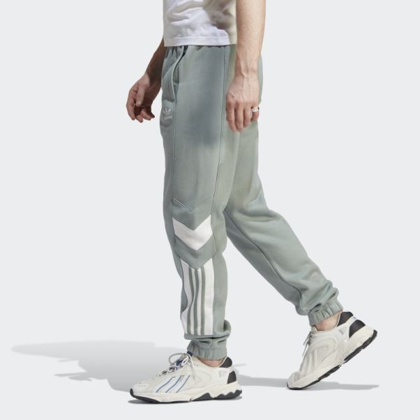Pantalon De Survêtement Adidas Rekive Chaud Argent Vert