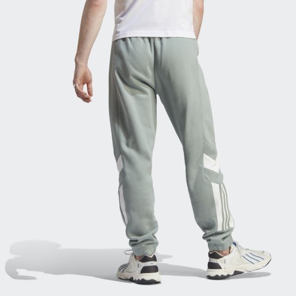 Pantalon De Survêtement Adidas Rekive Chaud Argent Vert