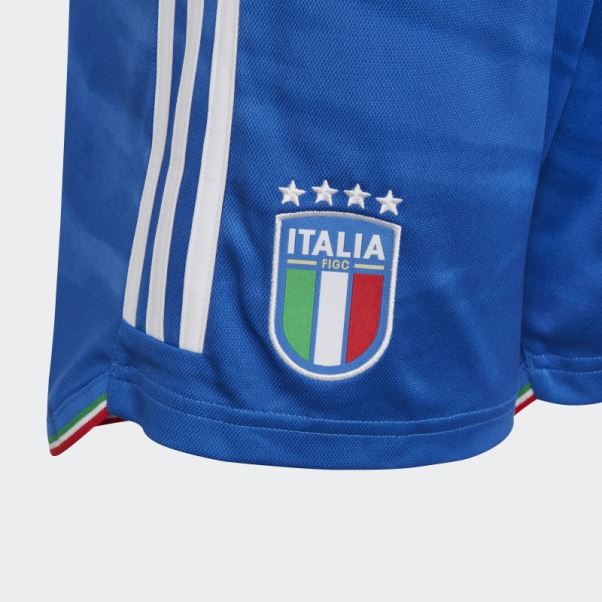 Short Adidas Italy 23 Domicile Bleu
