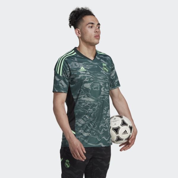 Maillot D'entrainement Real Madrid Condivo 22 Adidas Vert