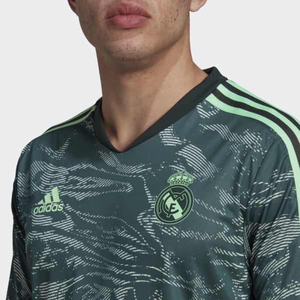 Maillot D'entrainement Real Madrid Condivo 22 Adidas Vert