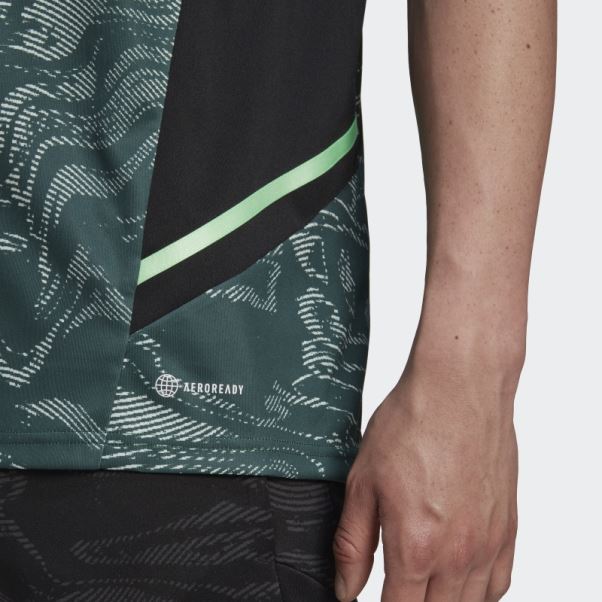 Maillot D'entrainement Real Madrid Condivo 22 Adidas Vert