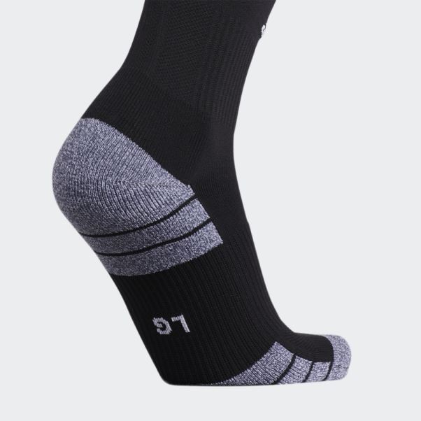 Chaussettes 3-stripes Hoop Otc Adidas Noir