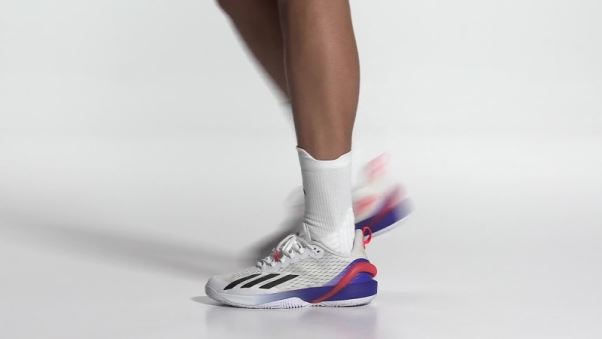 Chaussures De Tennis Adizero Cybersonic Adidas Blanc