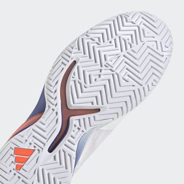 Chaussures De Tennis Adizero Cybersonic Adidas Blanc