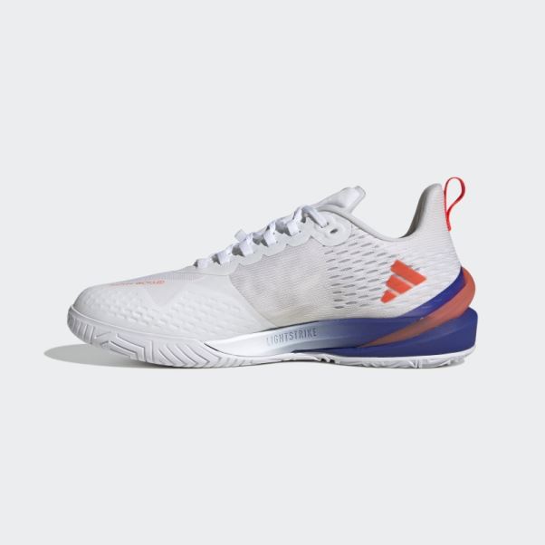 Chaussures De Tennis Adizero Cybersonic Adidas Blanc