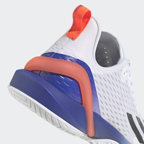 Chaussures De Tennis Adizero Cybersonic Adidas Blanc