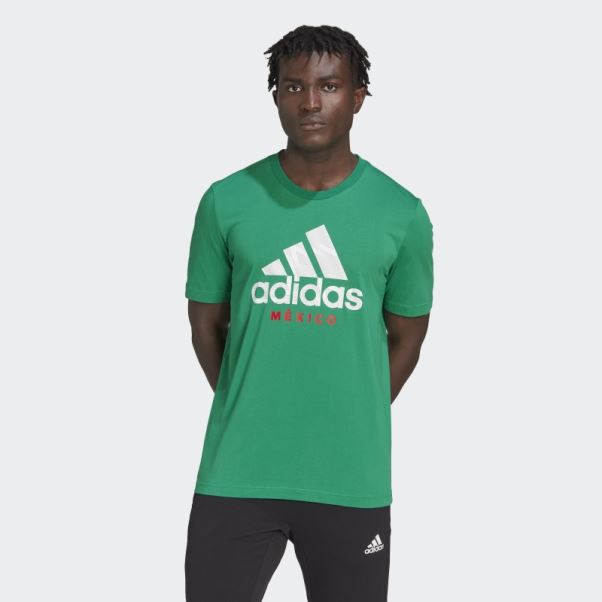 T-shirt Graphique Mexico Adidas Vert
