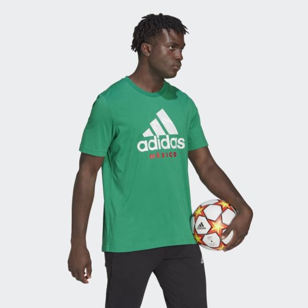 T-shirt Graphique Mexico Adidas Vert