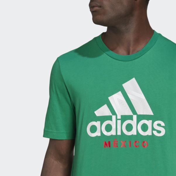 T-shirt Graphique Mexico Adidas Vert
