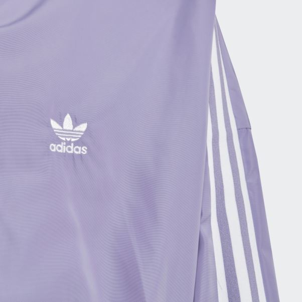 Adidas Adicolor Crop Track Veste Lilas
