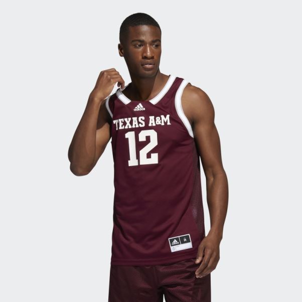 Maillot Aggies Swingman Bordeaux Adidas