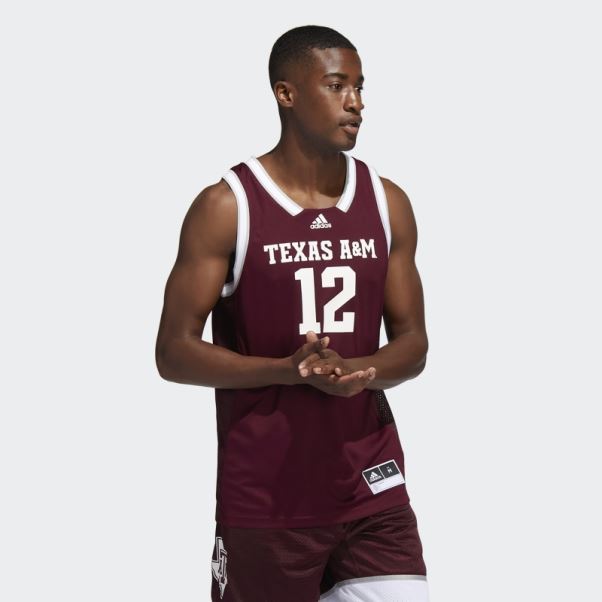 Maillot Aggies Swingman Bordeaux Adidas