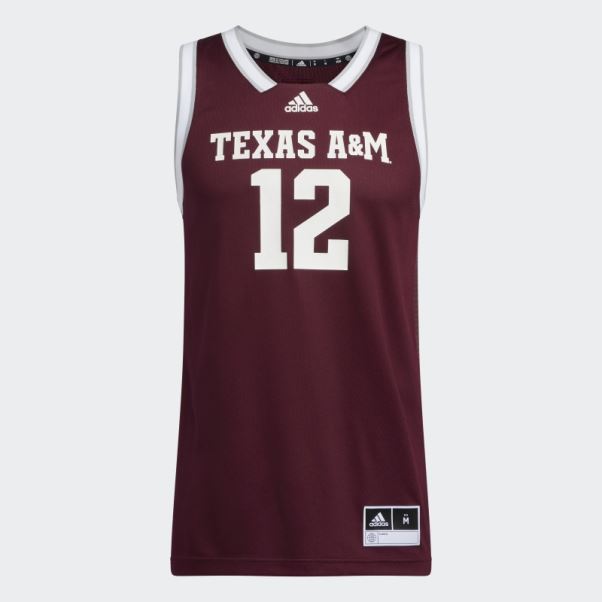 Maillot Aggies Swingman Bordeaux Adidas