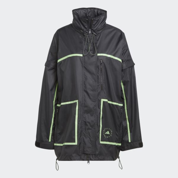 Adidas By Stella Mccartney Truenature Veste Repliable Noir Chaud (neutre)