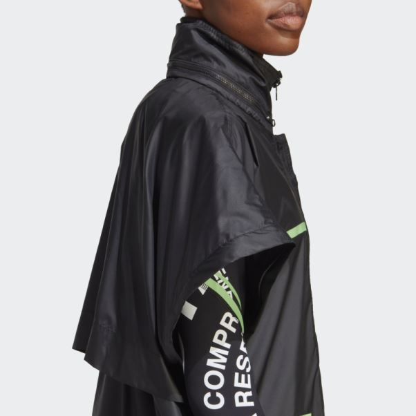 Adidas By Stella Mccartney Truenature Veste Repliable Noir Chaud (neutre)