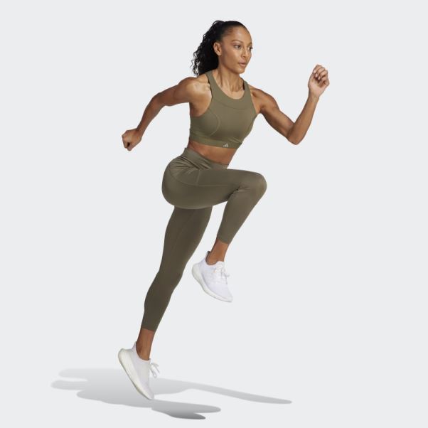 Legging Adidas Dailyrun 7/8 Olive
