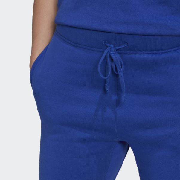 Pantalon De Survêtement Bleu Adidas