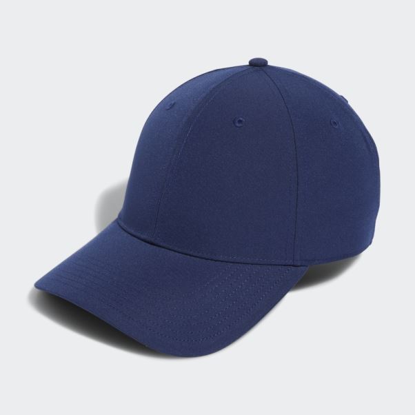 Adidas Casquette De Golf Crestable Bleu Marine