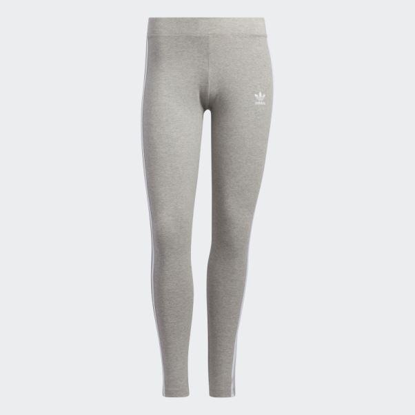 Adidas Collants Adicolor Classics 3 Bandes Gris Moyen