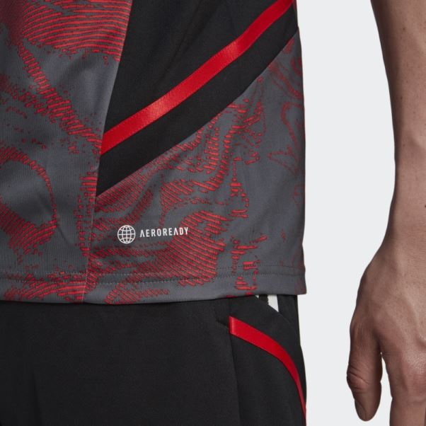 Maillot D'entrainement Fc Bayern Condivo 22 Rouge Adidas