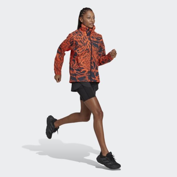 Veste De Course Rapide Adidas Orange