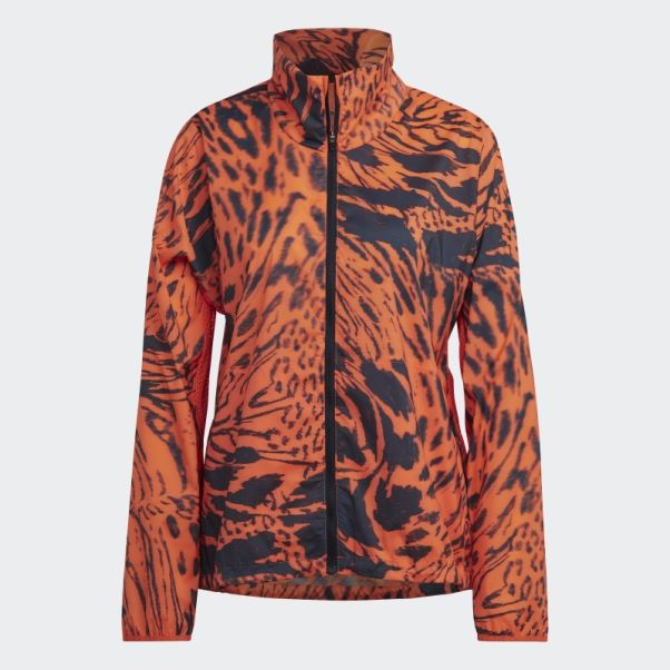 Veste De Course Rapide Adidas Orange