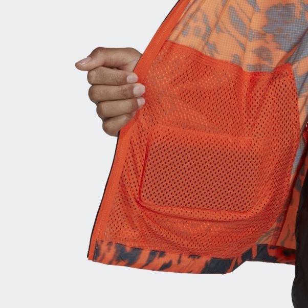Veste De Course Rapide Adidas Orange