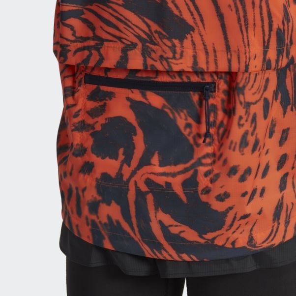 Veste De Course Rapide Adidas Orange