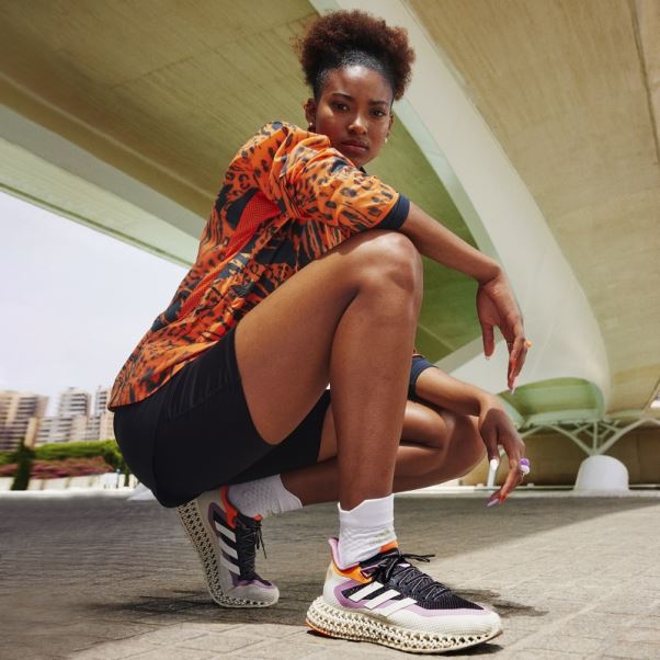 Veste De Course Rapide Adidas Orange