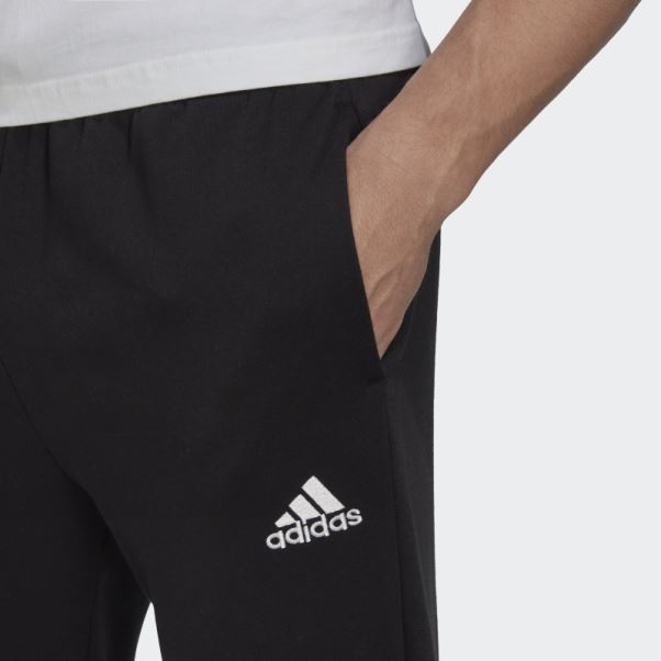 Adidas Essentials Fleece Regular Pantalon De Jogging Fuselé Noir