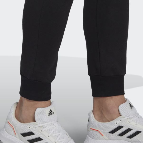 Adidas Essentials Fleece Regular Pantalon De Jogging Fuselé Noir