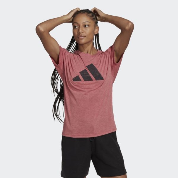 T-shirt Mel Fashion Adidas Future Icons Winners 3.0 Rouge