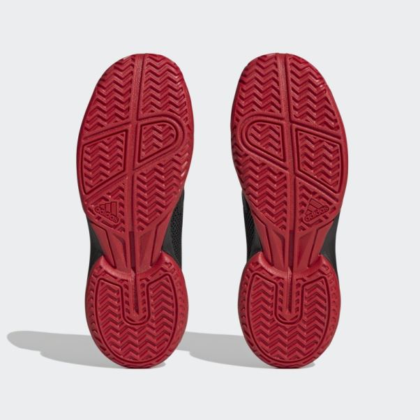 Adidas Court Flash Chaussures De Tennis Noir