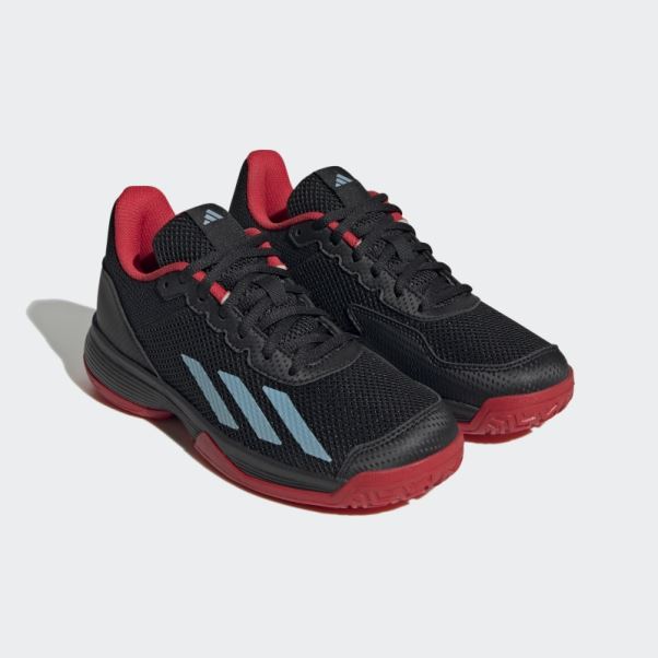 Adidas Court Flash Chaussures De Tennis Noir