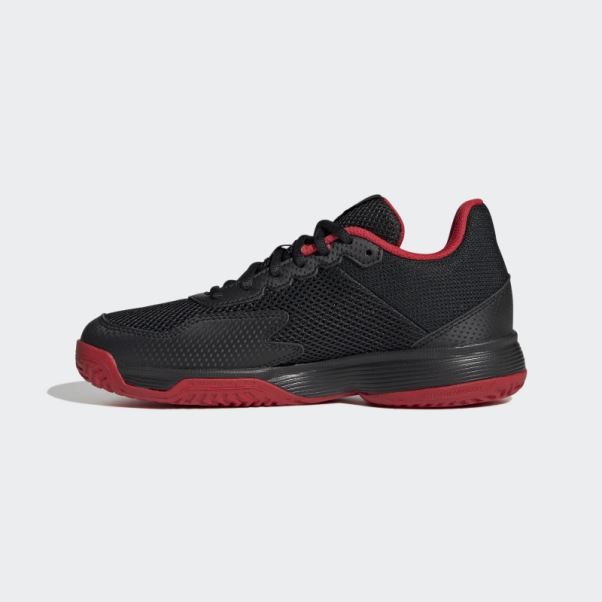 Adidas Court Flash Chaussures De Tennis Noir