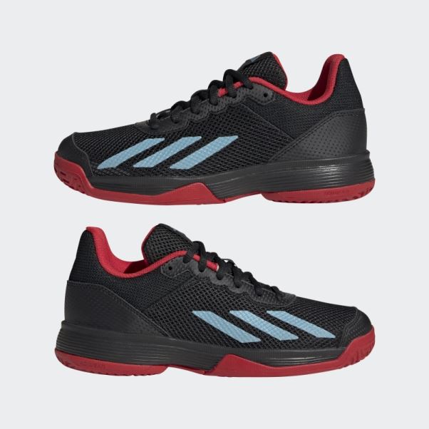 Adidas Court Flash Chaussures De Tennis Noir