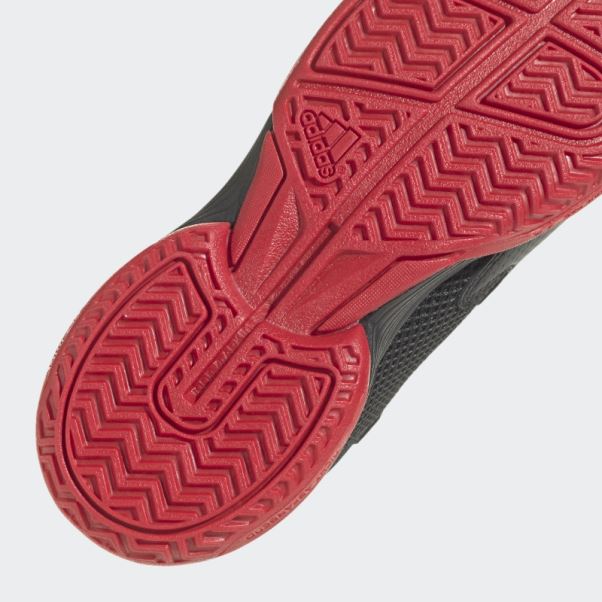 Adidas Court Flash Chaussures De Tennis Noir