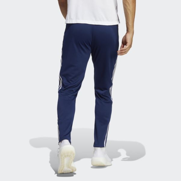 Train Essentials Pantalon De Jogging D'entraînement 3 Bandes Adidas Bleu Foncé