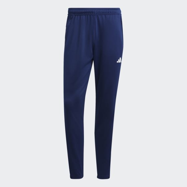 Train Essentials Pantalon De Jogging D'entraînement 3 Bandes Adidas Bleu Foncé