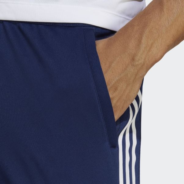 Train Essentials Pantalon De Jogging D'entraînement 3 Bandes Adidas Bleu Foncé