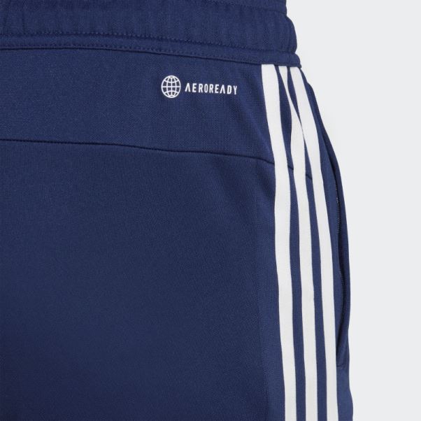 Train Essentials Pantalon De Jogging D'entraînement 3 Bandes Adidas Bleu Foncé