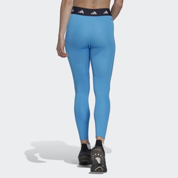 Adidas Techfit 7/8 Legging Bleu
