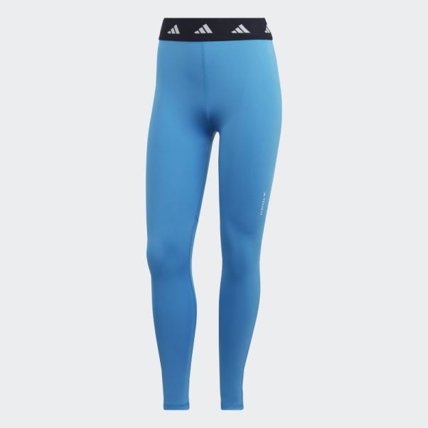 Adidas Techfit 7/8 Legging Bleu