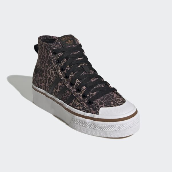 Adidas Nizza Platform Mid Chaussures Noir