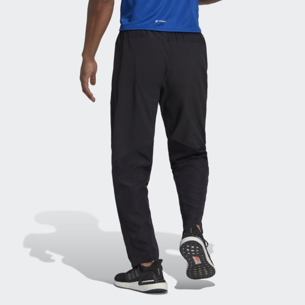 Pantalon D'entraînement Adidas Noir Aeroready Conçu Pour Le Mouvement