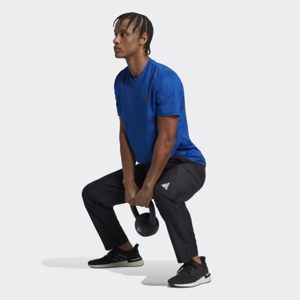 Pantalon D'entraînement Adidas Noir Aeroready Conçu Pour Le Mouvement