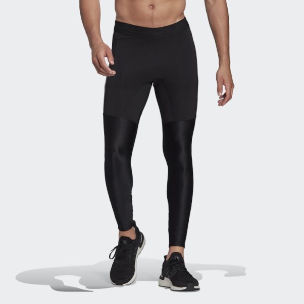 Collant Long Adizero Noir Adidas